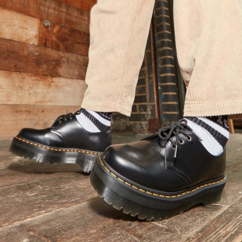 Dr Martens 1461 platform shoes